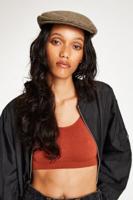 Sixpence / Flat cap - Brixton Barrel (khaki/olive)