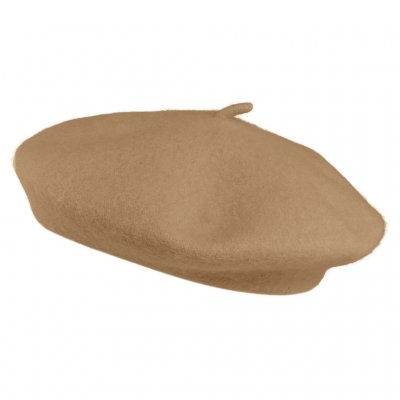 Baret - Gårda Annecy Wool Beret (kamel)