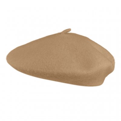 Baret - Gårda Annecy Wool Beret (kamel)