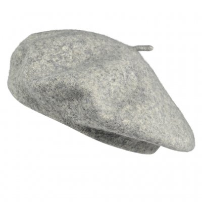 Baret - Gårda Annecy Wool Beret (lysegrå)
