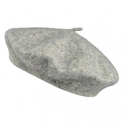 Baret - Gårda Annecy Wool Beret (lysegrå)