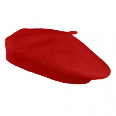 Baret - Gårda Annecy Wool Beret (rød)