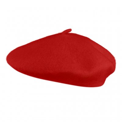 Baret - Gårda Annecy Wool Beret (rød)