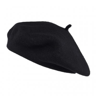 Baret - Gårda Annecy Wool Beret (sort)