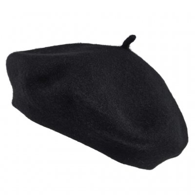 Baret - Gårda Annecy Wool Beret (sort)