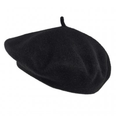 Baret - Gårda Annecy Wool Beret (sort)