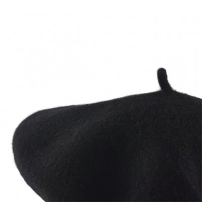 Baret - Gårda Annecy Wool Beret (sort)