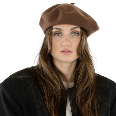 Baret - Gårda Annecy Wool Beret (brun)