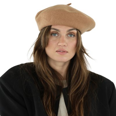 Baret - Gårda Annecy Wool Beret (kamel)