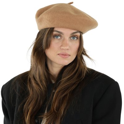 Baret - Gårda Annecy Wool Beret (kamel)