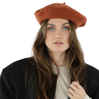 Baret - Gårda Annecy Wool Beret (kobber)
