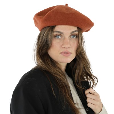 Baret - Gårda Annecy Wool Beret (kobber)