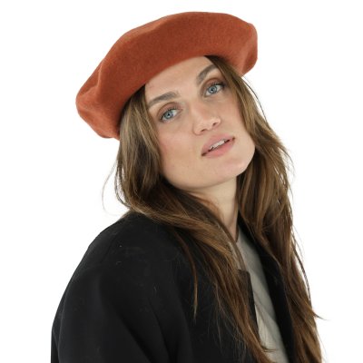 Baret - Gårda Annecy Wool Beret (kobber)
