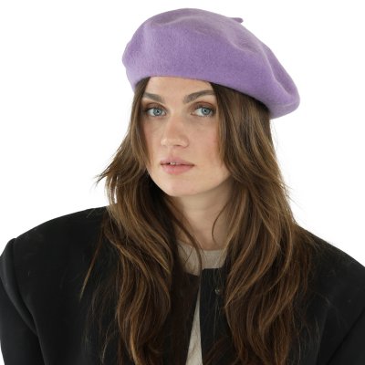 Baret - Gårda Annecy Wool Beret (lilla)