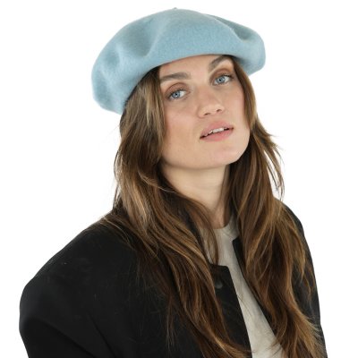Baret - Gårda Annecy Wool Beret (lyseblå)