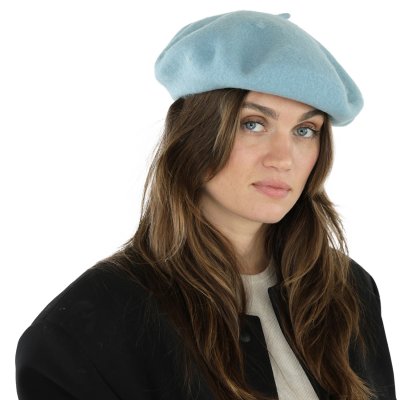 Baret - Gårda Annecy Wool Beret (lyseblå)