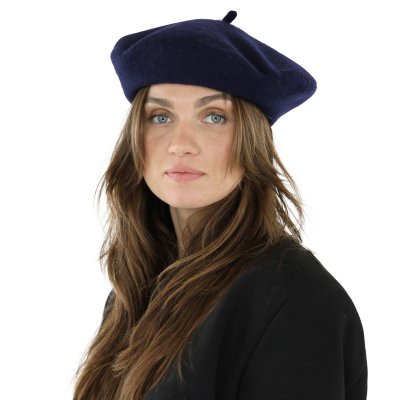 Baret - Gårda Annecy Wool Beret (marineblå)