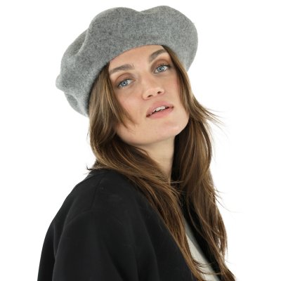Baret - Gårda Annecy Wool Beret (mørkegrå)