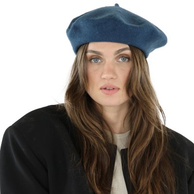 Baret - Gårda Annecy Wool Beret (petrol)
