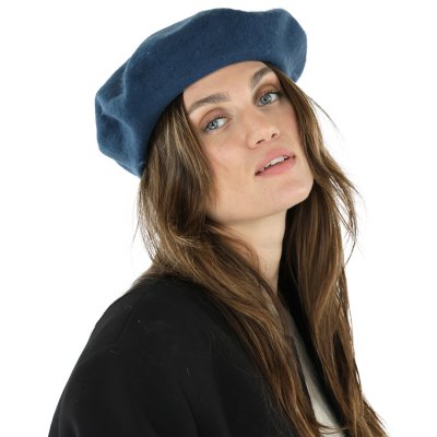 Baret - Gårda Annecy Wool Beret (petrol)
