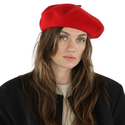 Baret - Gårda Annecy Wool Beret (rød)