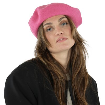 Baret - Gårda Annecy Wool Beret (lyserød)