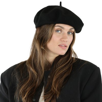 Baret - Gårda Annecy Wool Beret (sort)