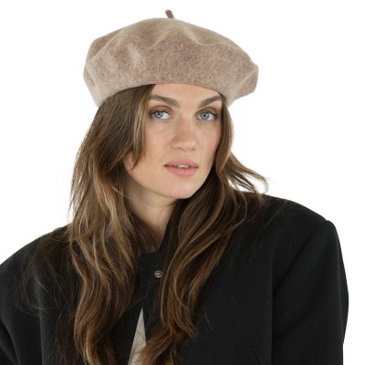 Baret - Gårda Annecy Wool Beret (taupe)