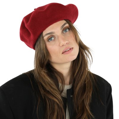Baret - Gårda Annecy Wool Beret (bordeaux)