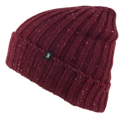 Beanies - Jaxon Cabel Knit Hat (Burgundy)