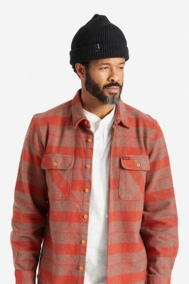 Beanies - Brixton Heist Beanie (sort)