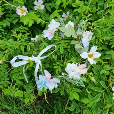 Blomsterkrans - Gårda Iris Flowerband (flerfarvet)