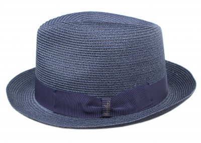 Hatte - Borsalino Treccia Canapa (blå)