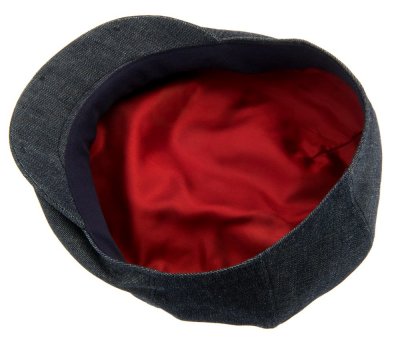 Sixpence / Flat cap - CTH Ericson Carl Sr. Organic Denim (blå)