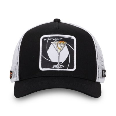 Kasket - Capslab Cocktails Secret Agent (grå/sort)