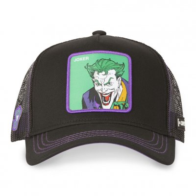 Kasket - Capslab DC Comics Joker (sort/lilla)