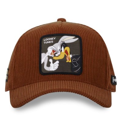 Kasket - Capslab Looney Tunes Bugs & Daffy Premium (brun)