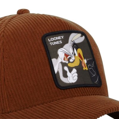 Kasket - Capslab Looney Tunes Bugs & Daffy Premium (brun)