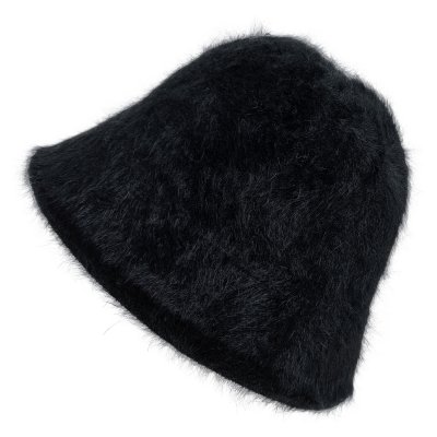 Hatte - Gårda Angora Cloche (sort)