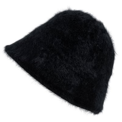 Hatte - Gårda Angora Cloche (sort)