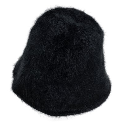 Hatte - Gårda Angora Cloche (sort)