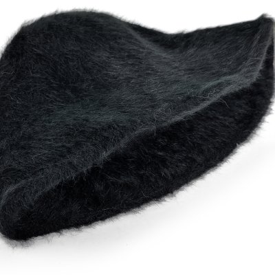 Hatte - Gårda Angora Cloche (sort)