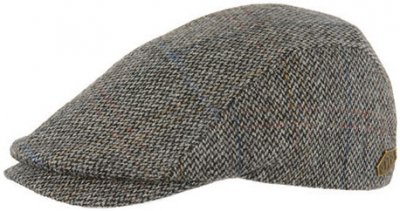 Sixpence / Flat cap - MJM Daffy EL Virgin Wool (grå)
