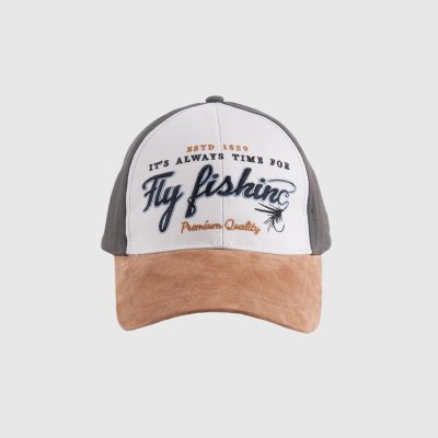 Cap - MJM Baseball Cap Catch you later (orange/offwhite)
