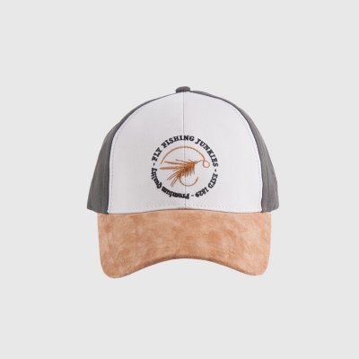 Cap - MJM Baseball Cap Fish To Live (orange/offwhite)