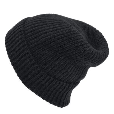 Huer - Gårda Selfoss Wool Beanie (sort)