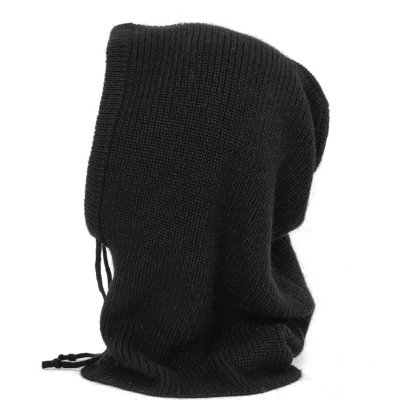 Balaclava - Gårda Vilhelmina Knitted Balaclava (sort)