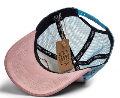 Caps - Gårda Velvet Trucker Exit (lyserød)