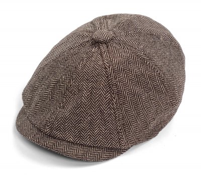Sixpence / Flat cap - Gårda Aberdour Newsboy (brun)