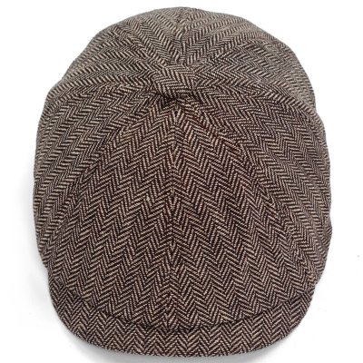 Sixpence / Flat cap - Gårda Aberdour Newsboy (brun)
